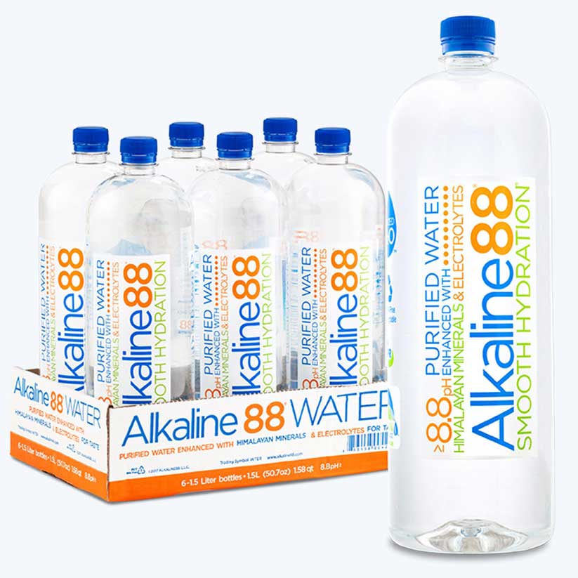 Alkaline88® Water - 1.5 Liter (6 Pack) - Alkaline88